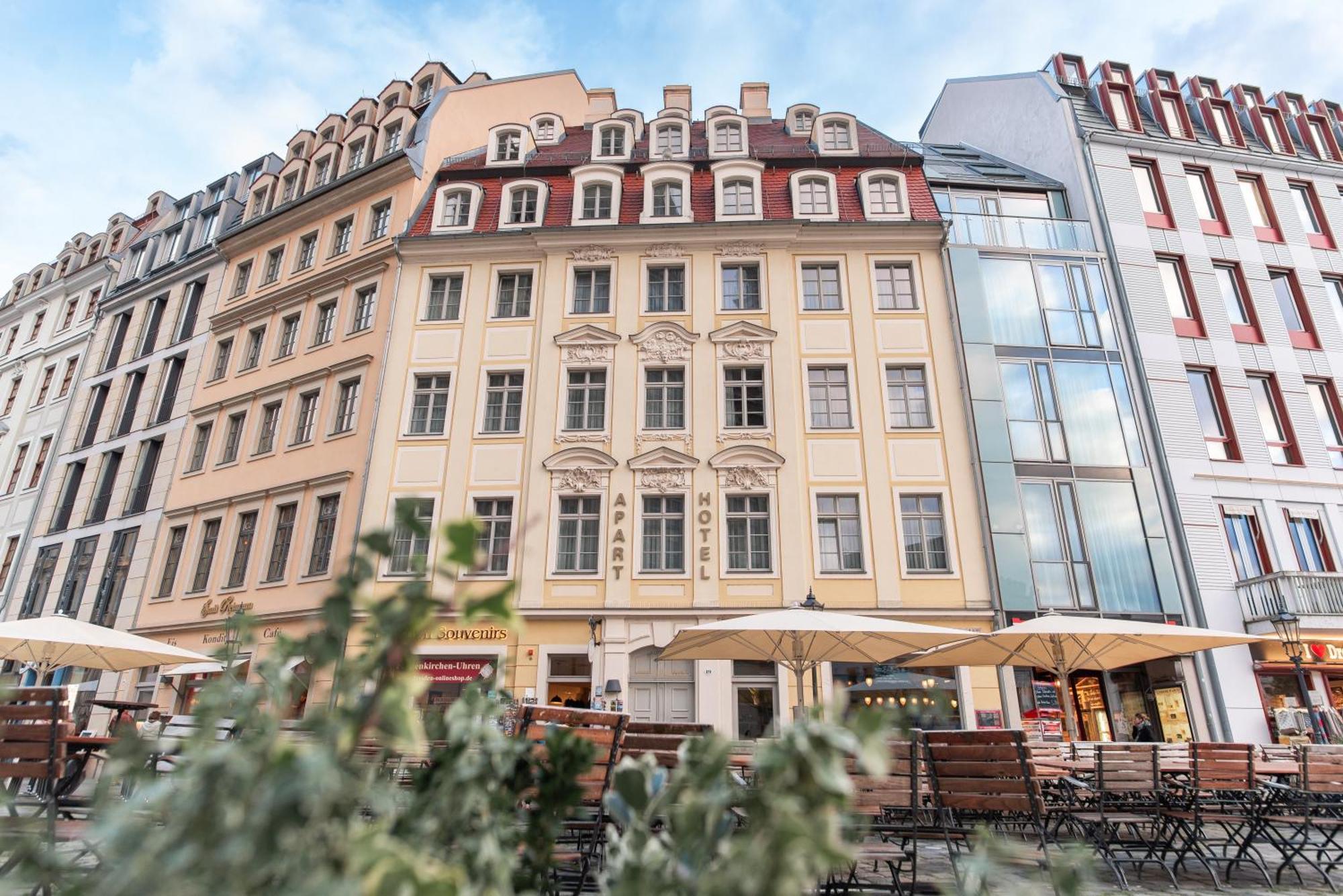 Familienapartment Mit Panoramablick Zur Frauenkirche Dresden Dış mekan fotoğraf